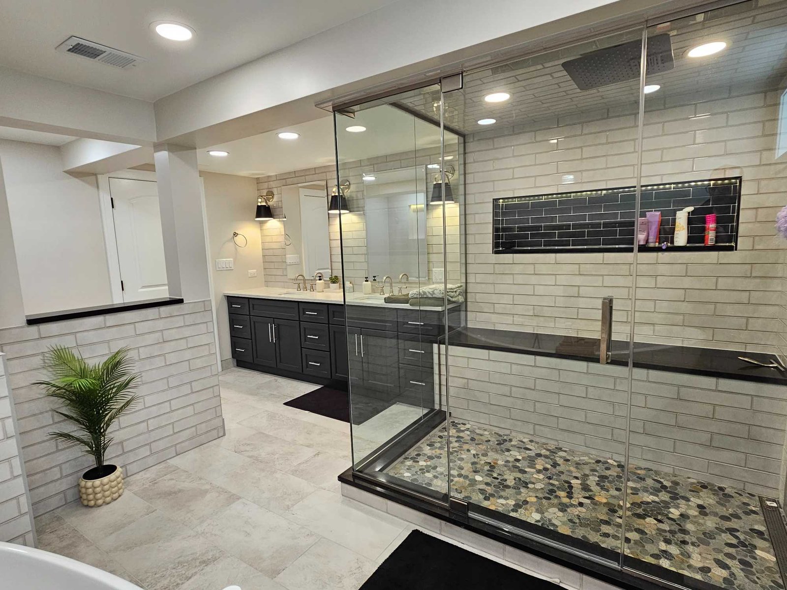 Chicago bathroom remodel tiles